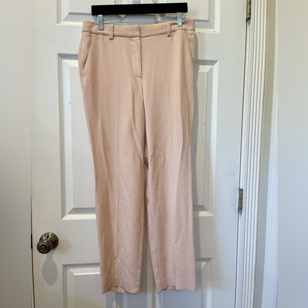 Rebecca Taylor Pink Polka Dot Pants